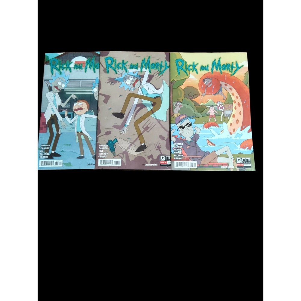 Rick and Morty issue 3, 4, & 5